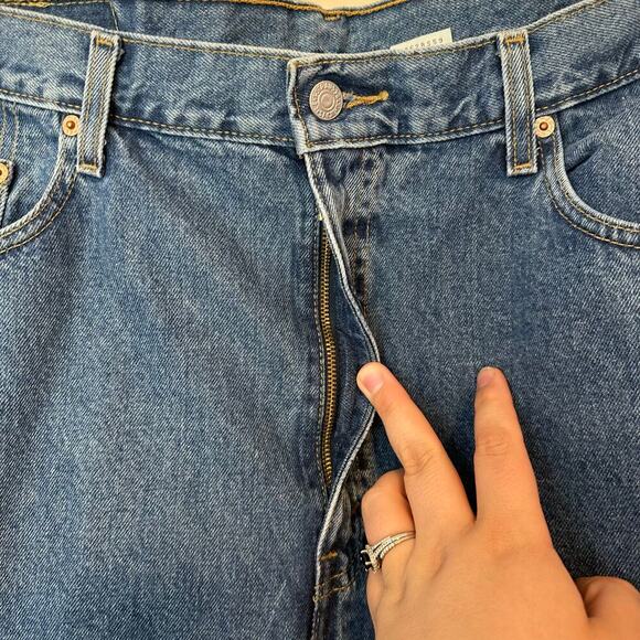 Vintage 2002 Levi’s 505 Regular Fit Straight Leg Jeans Size 40x32 Deadstock - Picture 4 of 10